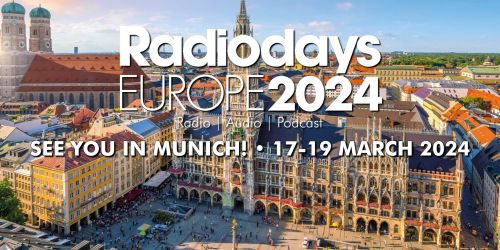 RadioDays Europe Munich 2024 banner